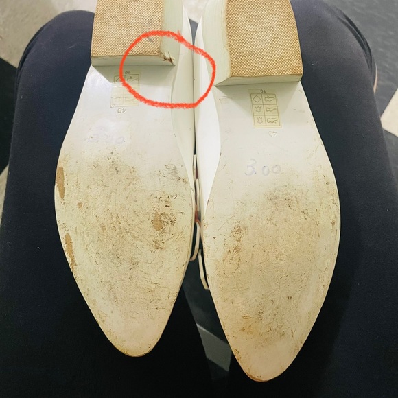 White Helena strappy bootie-futuristic and cool! - Picture 7 of 7